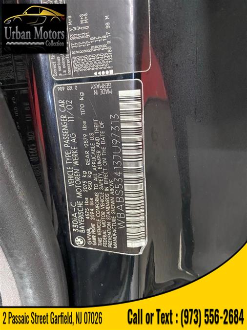 2003 BMW 3 Series 330Ci, available for sale in Garfield, New Jersey | Urban Motors Collection. Garfield, New Jersey 2003 BMW 3 Series 330Ci, available for sale in Garfield, New Jersey | Urban Motors Collection. Garfield, New Jersey