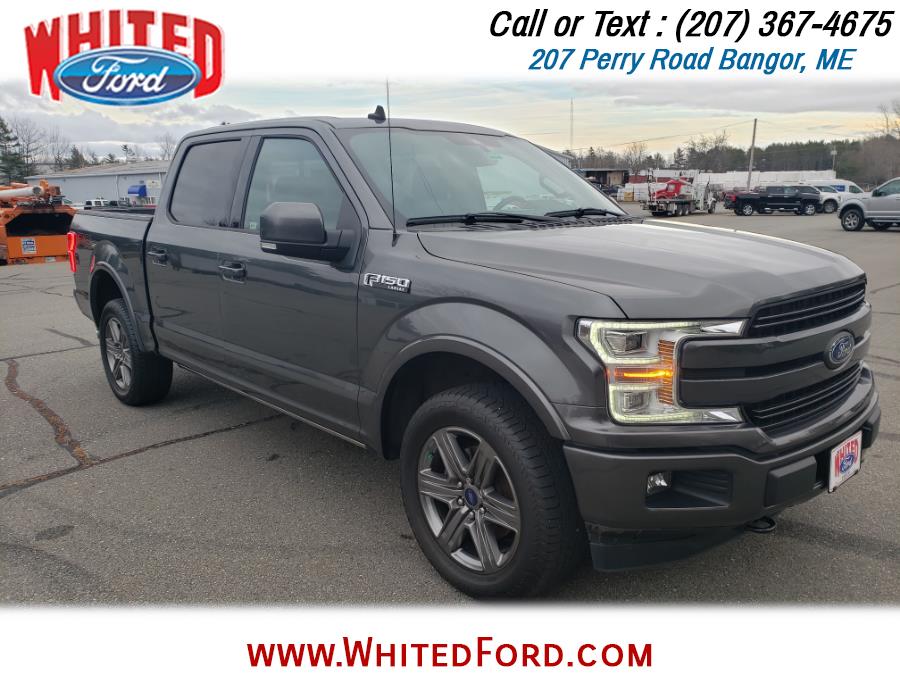 2020 Ford F-150 LARIAT 4WD SuperCrew 5.5'' Box, available for sale in Bangor, Maine | Whited Ford. Bangor, Maine 2020 Ford F-150 LARIAT 4WD SuperCrew 5.5'' Box, available for sale in Bangor, Maine | Whited Ford. Bangor, Maine