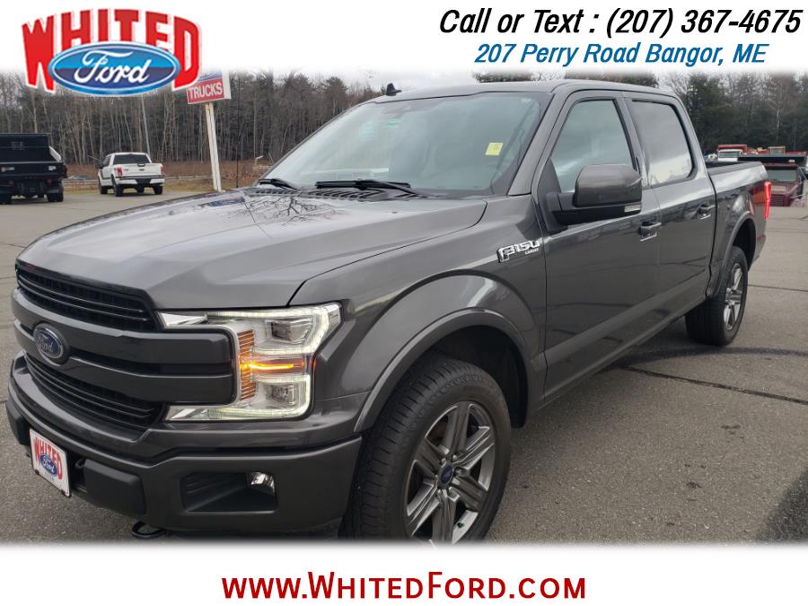 2020 Ford F-150 LARIAT 4WD SuperCrew 5.5'' Box, available for sale in Bangor, Maine | Whited Ford. Bangor, Maine