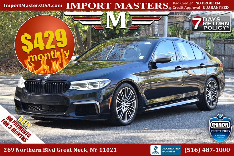 2018 BMW 5 Series M550i xDrive AWD 4dr Sedan, available for sale in Great Neck, New York | Camy Cars. Great Neck, New York