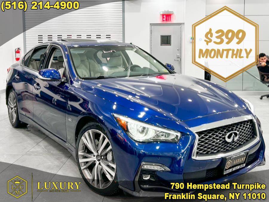 2019 INFINITI Q50 3.0t SPORT AWD, available for sale in Franklin Square, New York | Luxury Motor Club. Franklin Square, New York