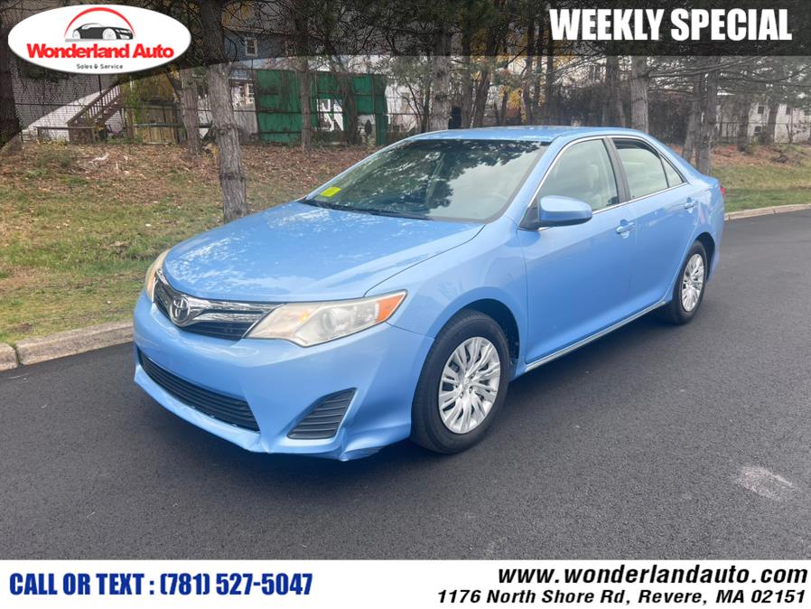 2012 Toyota Camry 4dr Sdn I4 Auto LE, available for sale in Revere, Massachusetts | Wonderland Auto. Revere, Massachusetts 2012 Toyota Camry 4dr Sdn I4 Auto LE, available for sale in Revere, Massachusetts | Wonderland Auto. Revere, Massachusetts