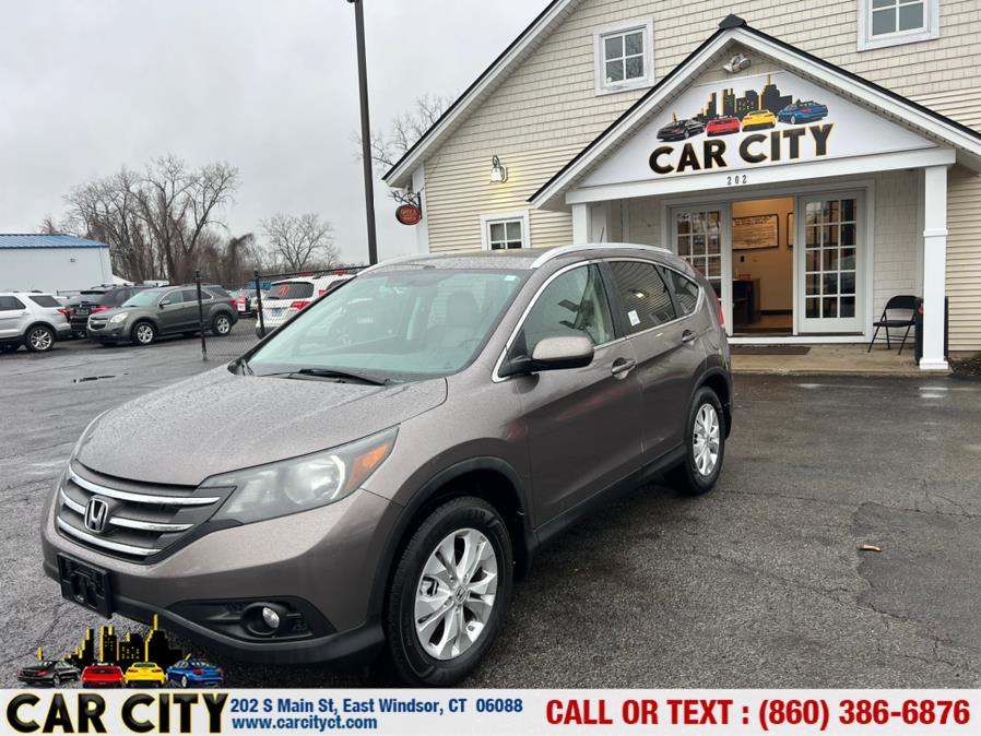 2012 Honda CR-V 4WD 5dr EX-L, available for sale in East Windsor, Connecticut | Car City LLC. East Windsor, Connecticut