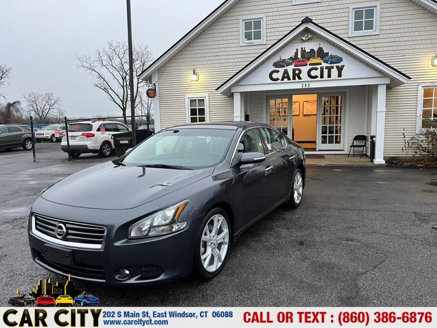 2012 Nissan Maxima 4dr Sdn V6 CVT 3.5 S w/Limited Edition Pkg, available for sale in East Windsor, Connecticut | Car City LLC. East Windsor, Connecticut