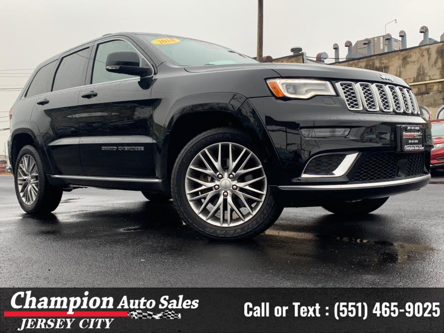 2018 Jeep Grand Cherokee Summit 4x4, available for sale in Jersey City, New Jersey | Champion Auto Sales. Jersey City, New Jersey 2018 Jeep Grand Cherokee Summit 4x4, available for sale in Jersey City, New Jersey | Champion Auto Sales. Jersey City, New Jersey