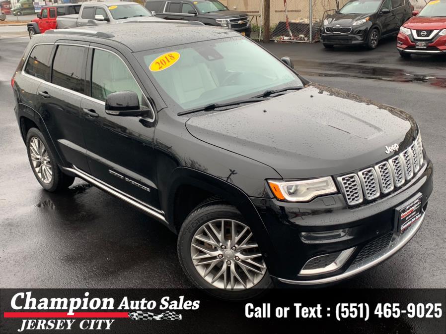 2018 Jeep Grand Cherokee Summit 4x4, available for sale in Jersey City, New Jersey | Champion Auto Sales of JC. Jersey City, New Jersey 2018 Jeep Grand Cherokee Summit 4x4, available for sale in Jersey City, New Jersey | Champion Auto Sales of JC. Jersey City, New Jersey