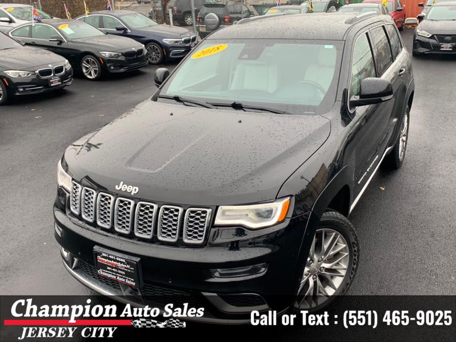 2018 Jeep Grand Cherokee Summit 4x4, available for sale in Jersey City, New Jersey | Champion Auto Sales of JC. Jersey City, New Jersey 2018 Jeep Grand Cherokee Summit 4x4, available for sale in Jersey City, New Jersey | Champion Auto Sales of JC. Jersey City, New Jersey