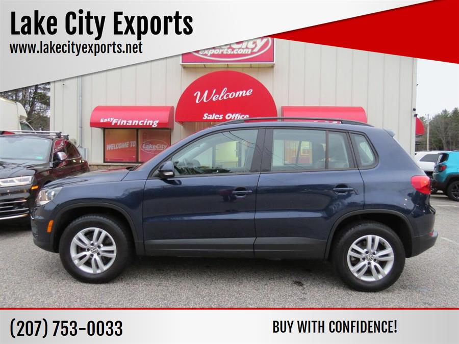 2016 Volkswagen Tiguan 2.0T S 4Motion AWD 4dr SUV, available for sale in Auburn, Maine | Lake City Exports Inc. Auburn, Maine