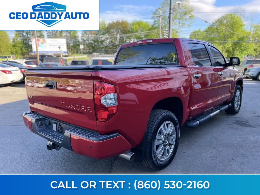 Used Toyota Tundra 4WD Truck CrewMax 5.7L V8 6-Spd AT Platinum (Natl) 2016 | CEO DADDY AUTO. Online only, Connecticut Used Toyota Tundra 4WD Truck CrewMax 5.7L V8 6-Spd AT Platinum (Natl) 2016 | CEO DADDY AUTO. Online only, Connecticut
