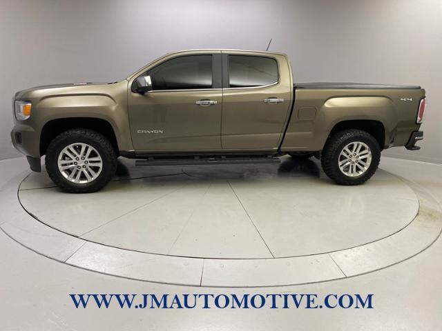 2016 GMC Canyon 4WD Crew Cab 140.5 SLT, available for sale in Naugatuck, Connecticut | J&M Automotive Sls&Svc LLC. Naugatuck, Connecticut