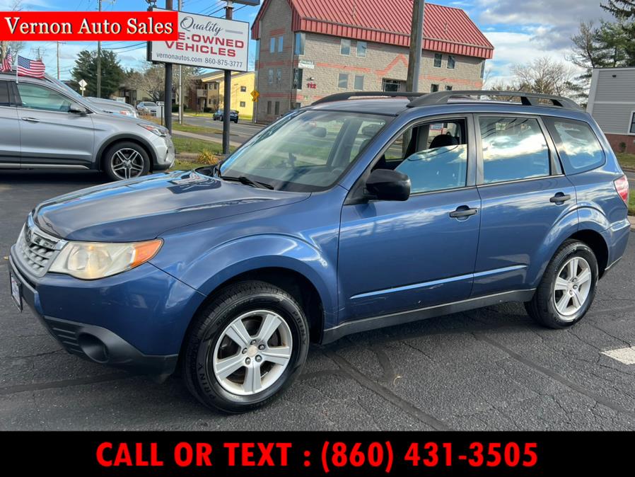 2011 Subaru Forester 4dr Man 2.5X w/Alloy Wheel Value Pkg, available for sale in Manchester, Connecticut | Vernon Auto Sale & Service. Manchester, Connecticut 2011 Subaru Forester 4dr Man 2.5X w/Alloy Wheel Value Pkg, available for sale in Manchester, Connecticut | Vernon Auto Sale & Service. Manchester, Connecticut