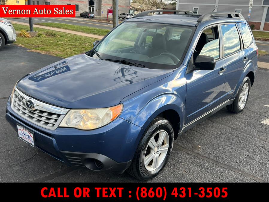 2011 Subaru Forester 4dr Man 2.5X w/Alloy Wheel Value Pkg, available for sale in Manchester, Connecticut | Vernon Auto Sale & Service. Manchester, Connecticut