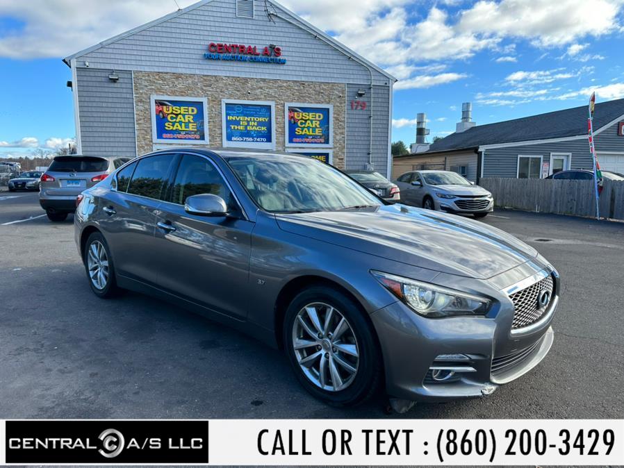 Used INFINITI Q50 4dr Sdn Sport AWD 2015 | Central A/S LLC. East Windsor, Connecticut