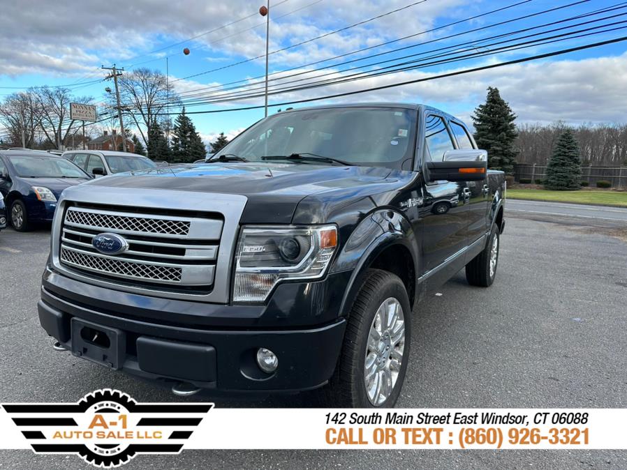 2013 Ford F-150 4WD SuperCrew 145" Platinum, available for sale in East Windsor, Connecticut | A1 Auto Sale LLC. East Windsor, Connecticut