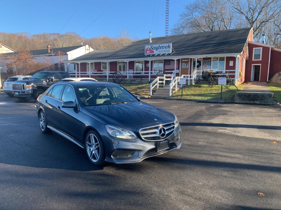 2014 Mercedes-Benz E-Class 4dr Sdn E350 Luxury 4MATIC, available for sale in Old Saybrook, CT