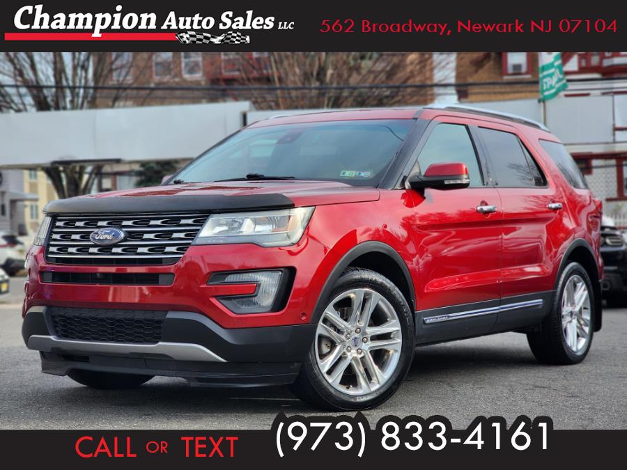 2016 Ford Explorer 4WD 4dr Limited, available for sale in Newark, New Jersey | Champion Auto Sales. Newark, New Jersey