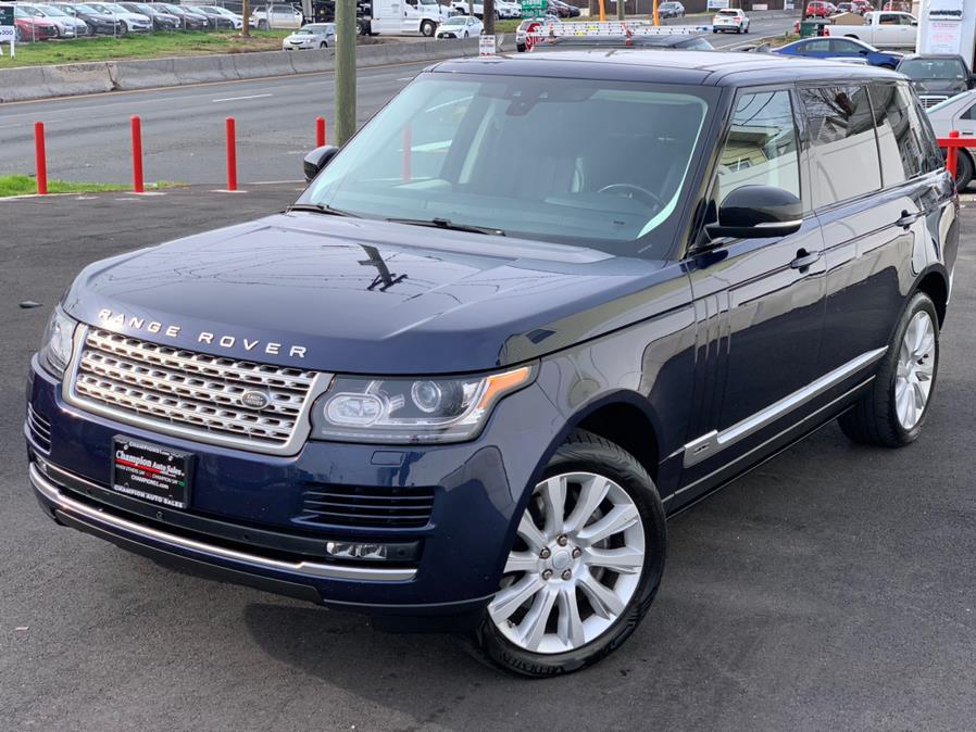 2017 Land Rover Range Rover V8 Supercharged LWB, available for sale in Hillside, New Jersey | Champion Auto Hillside. Hillside, New Jersey 2017 Land Rover Range Rover V8 Supercharged LWB, available for sale in Hillside, New Jersey | Champion Auto Hillside. Hillside, New Jersey