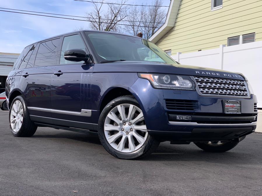 2017 Land Rover Range Rover V8 Supercharged LWB, available for sale in Hillside, New Jersey | Champion Auto Hillside. Hillside, New Jersey 2017 Land Rover Range Rover V8 Supercharged LWB, available for sale in Hillside, New Jersey | Champion Auto Hillside. Hillside, New Jersey