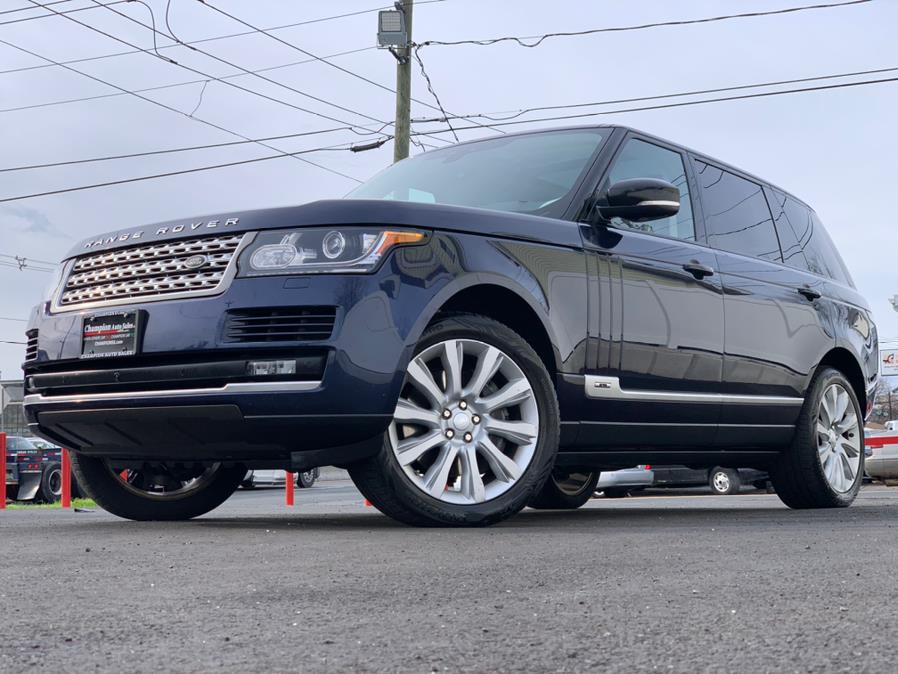 2017 Land Rover Range Rover V8 Supercharged LWB, available for sale in Hillside, New Jersey | Champion Auto Hillside. Hillside, New Jersey 2017 Land Rover Range Rover V8 Supercharged LWB, available for sale in Hillside, New Jersey | Champion Auto Hillside. Hillside, New Jersey