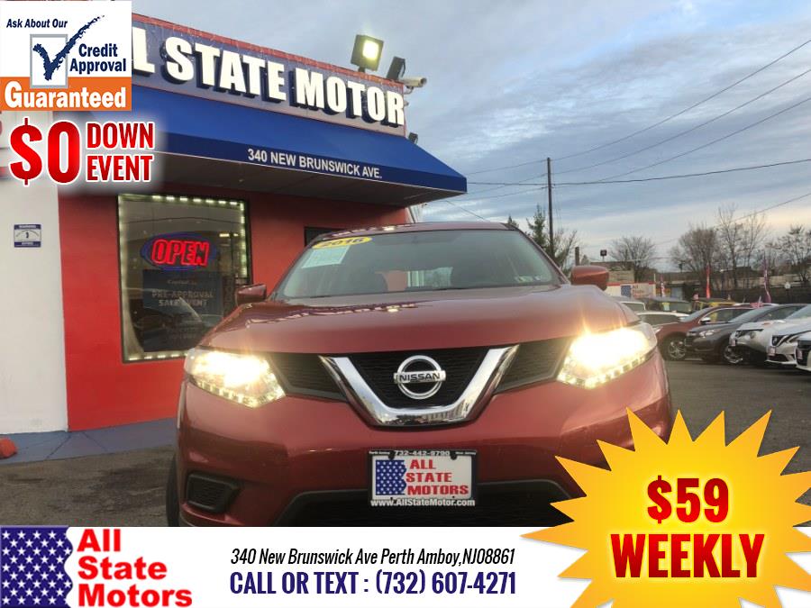 2016 Nissan Rogue AWD 4dr SL, available for sale in Perth Amboy, New Jersey | All State Motor Inc. Perth Amboy, New Jersey 2016 Nissan Rogue AWD 4dr SL, available for sale in Perth Amboy, New Jersey | All State Motor Inc. Perth Amboy, New Jersey