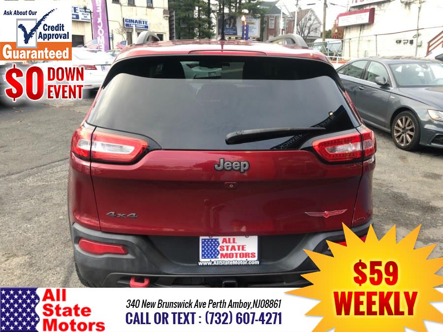 Used Jeep Cherokee 4WD 4dr Trailhawk 2014 | All State Motor Inc. Perth Amboy, New Jersey Used Jeep Cherokee 4WD 4dr Trailhawk 2014 | All State Motor Inc. Perth Amboy, New Jersey