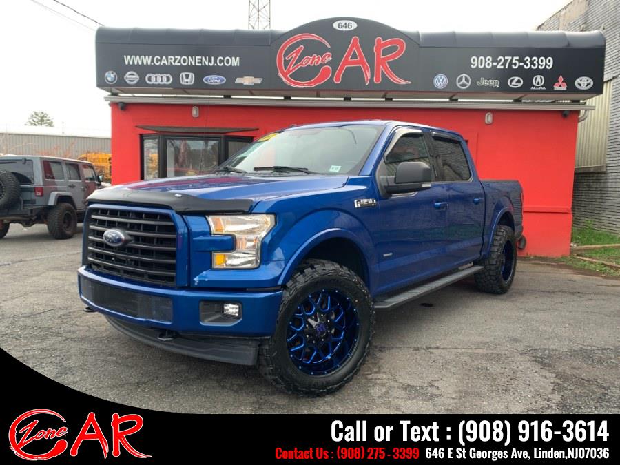 Used Ford F-150 XLT 4WD SuperCrew 5.5'' Box 2017 | Car Zone. Linden, New Jersey