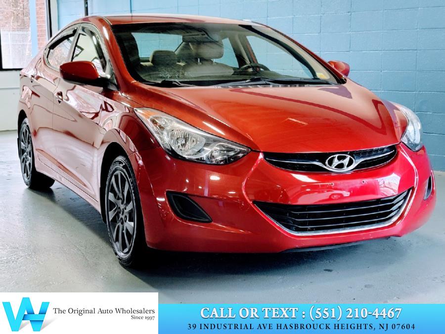 2013 Hyundai Elantra 4dr Sdn Auto GLS (Ulsan Plant) *Ltd Avail*, available for sale in Lodi, New Jersey | AW Auto & Truck Wholesalers, Inc. Lodi, New Jersey