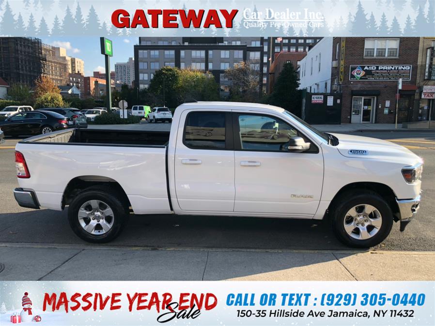 2021 Ram 1500 Big Horn 4x4 Quad Cab 6''4" Box, available for sale in Jamaica, New York | Gateway Car Dealer Inc. Jamaica, New York 2021 Ram 1500 Big Horn 4x4 Quad Cab 6''4" Box, available for sale in Jamaica, New York | Gateway Car Dealer Inc. Jamaica, New York