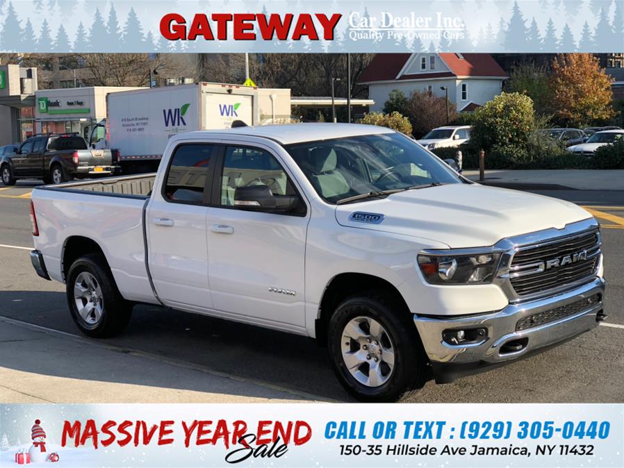 2021 Ram 1500 Big Horn 4x4 Quad Cab 6''4" Box, available for sale in Jamaica, New York | Gateway Car Dealer Inc. Jamaica, New York 2021 Ram 1500 Big Horn 4x4 Quad Cab 6''4" Box, available for sale in Jamaica, New York | Gateway Car Dealer Inc. Jamaica, New York