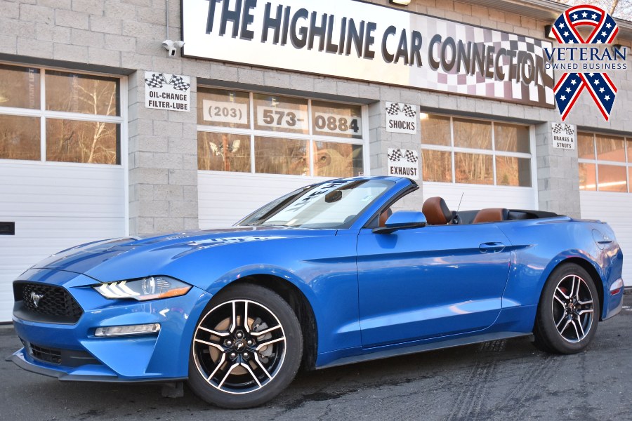 Used Ford Mustang EcoBoost Premium Convertible 2020 | Highline Car Connection. Waterbury, Connecticut