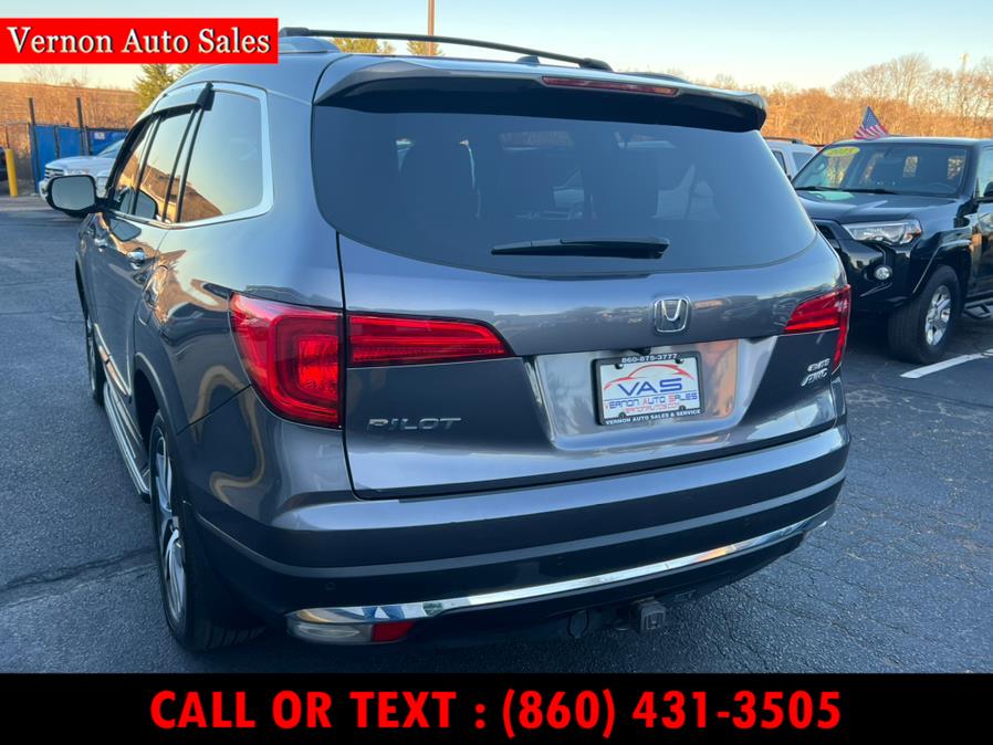 2016 Honda Pilot AWD 4dr Elite w/RES & Navi, available for sale in Manchester, Connecticut | Vernon Auto Sale & Service. Manchester, Connecticut 2016 Honda Pilot AWD 4dr Elite w/RES & Navi, available for sale in Manchester, Connecticut | Vernon Auto Sale & Service. Manchester, Connecticut