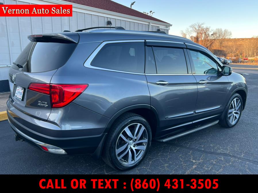 2016 Honda Pilot AWD 4dr Elite w/RES & Navi, available for sale in Manchester, Connecticut | Vernon Auto Sale & Service. Manchester, Connecticut 2016 Honda Pilot AWD 4dr Elite w/RES & Navi, available for sale in Manchester, Connecticut | Vernon Auto Sale & Service. Manchester, Connecticut