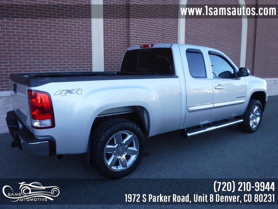 2012 GMC Sierra 1500 4WD Ext Cab 143.5" SLE, available for sale in Denver, Colorado | Sam's Automotive. Denver, Colorado 2012 GMC Sierra 1500 4WD Ext Cab 143.5" SLE, available for sale in Denver, Colorado | Sam's Automotive. Denver, Colorado