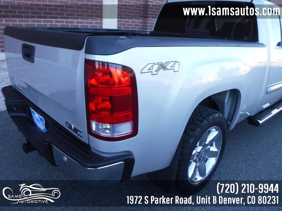 2012 GMC Sierra 1500 4WD Ext Cab 143.5" SLE, available for sale in Denver, Colorado | Sam's Automotive. Denver, Colorado 2012 GMC Sierra 1500 4WD Ext Cab 143.5" SLE, available for sale in Denver, Colorado | Sam's Automotive. Denver, Colorado
