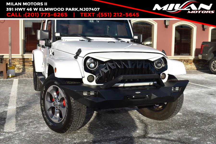 2018 Jeep Wrangler JK Unlimited Sahara 4x4, available for sale in Little Ferry , New Jersey | Milan Motors. Little Ferry , New Jersey