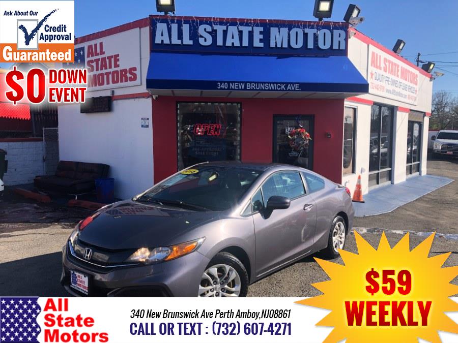 2015 Honda Civic Coupe 2dr CVT LX, available for sale in Perth Amboy, New Jersey | All State Motor Inc. Perth Amboy, New Jersey 2015 Honda Civic Coupe 2dr CVT LX, available for sale in Perth Amboy, New Jersey | All State Motor Inc. Perth Amboy, New Jersey