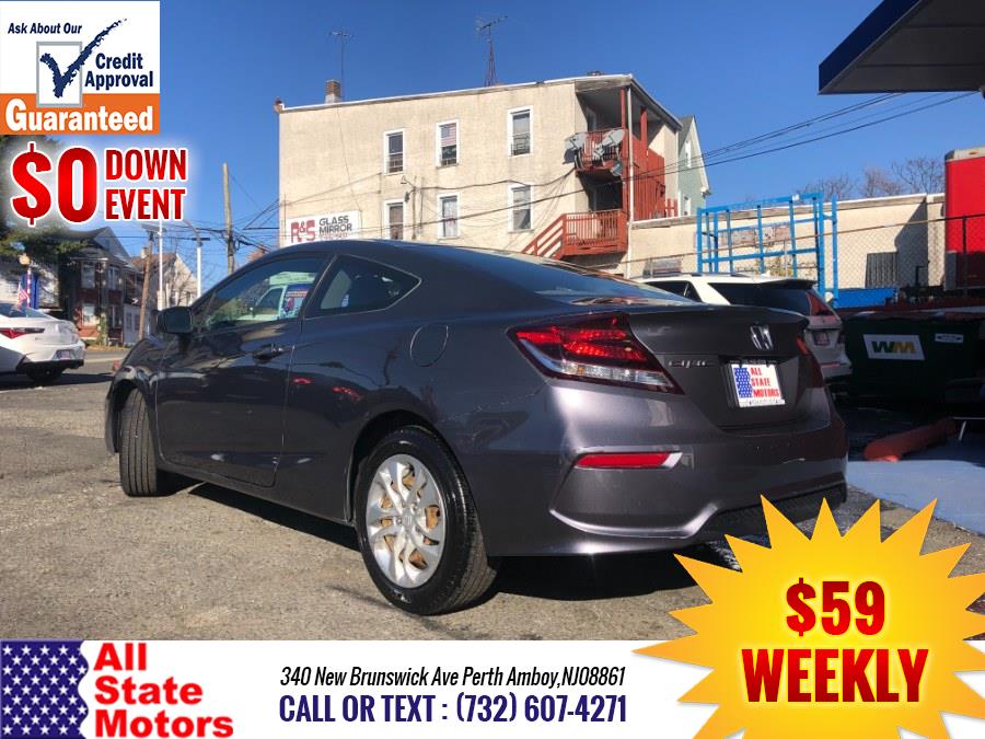 2015 Honda Civic Coupe 2dr CVT LX, available for sale in Perth Amboy, New Jersey | All State Motor Inc. Perth Amboy, New Jersey 2015 Honda Civic Coupe 2dr CVT LX, available for sale in Perth Amboy, New Jersey | All State Motor Inc. Perth Amboy, New Jersey