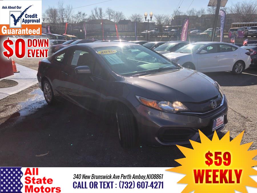 2015 Honda Civic Coupe 2dr CVT LX, available for sale in Perth Amboy, New Jersey | All State Motor Inc. Perth Amboy, New Jersey 2015 Honda Civic Coupe 2dr CVT LX, available for sale in Perth Amboy, New Jersey | All State Motor Inc. Perth Amboy, New Jersey