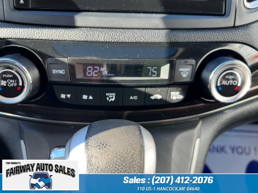 2016 Honda CR-V Touring AWD 5dr Touring, available for sale in Hancock, Maine | Fairway Auto Sales. Hancock, Maine 2016 Honda CR-V Touring AWD 5dr Touring, available for sale in Hancock, Maine | Fairway Auto Sales. Hancock, Maine