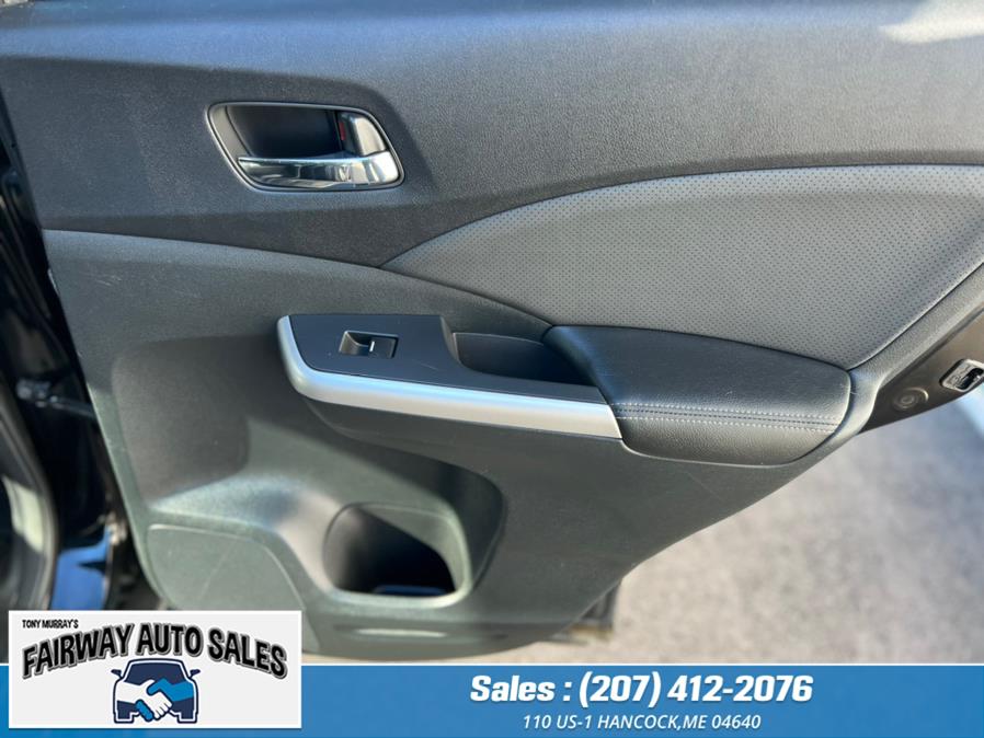 2016 Honda CR-V Touring AWD 5dr Touring, available for sale in Hancock, Maine | Fairway Auto Sales. Hancock, Maine 2016 Honda CR-V Touring AWD 5dr Touring, available for sale in Hancock, Maine | Fairway Auto Sales. Hancock, Maine
