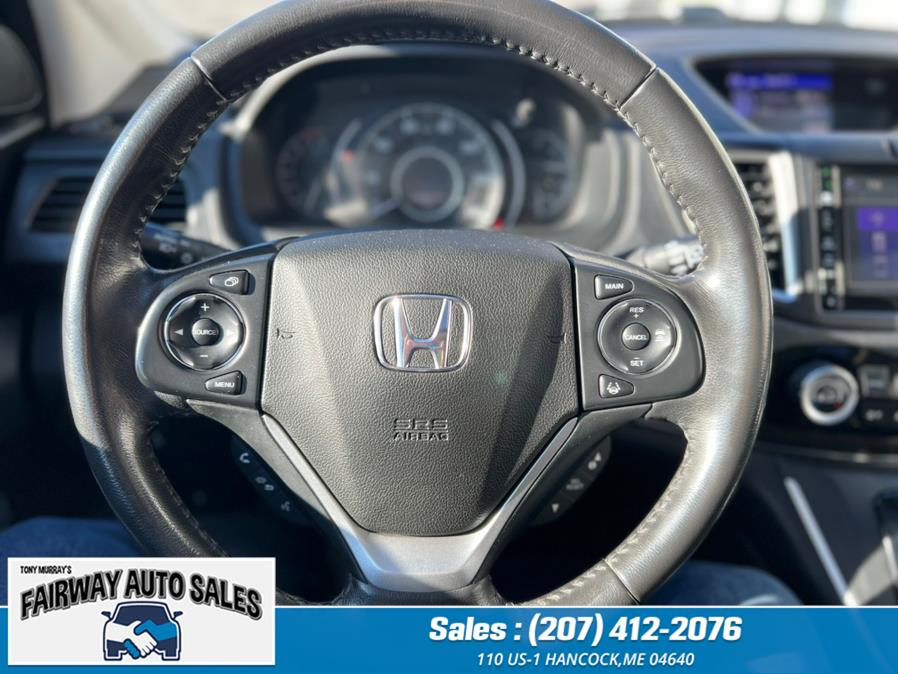 2016 Honda CR-V Touring AWD 5dr Touring, available for sale in Hancock, Maine | Fairway Auto Sales. Hancock, Maine 2016 Honda CR-V Touring AWD 5dr Touring, available for sale in Hancock, Maine | Fairway Auto Sales. Hancock, Maine