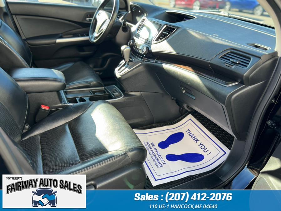 2016 Honda CR-V Touring AWD 5dr Touring, available for sale in Hancock, Maine | Fairway Auto Sales. Hancock, Maine 2016 Honda CR-V Touring AWD 5dr Touring, available for sale in Hancock, Maine | Fairway Auto Sales. Hancock, Maine
