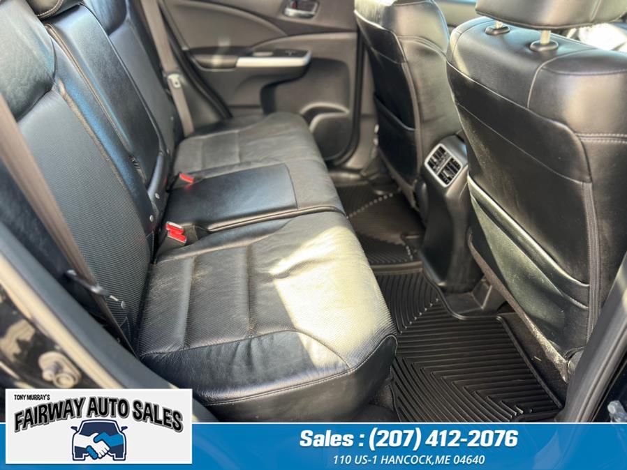 2016 Honda CR-V Touring AWD 5dr Touring, available for sale in Hancock, Maine | Fairway Auto Sales. Hancock, Maine 2016 Honda CR-V Touring AWD 5dr Touring, available for sale in Hancock, Maine | Fairway Auto Sales. Hancock, Maine