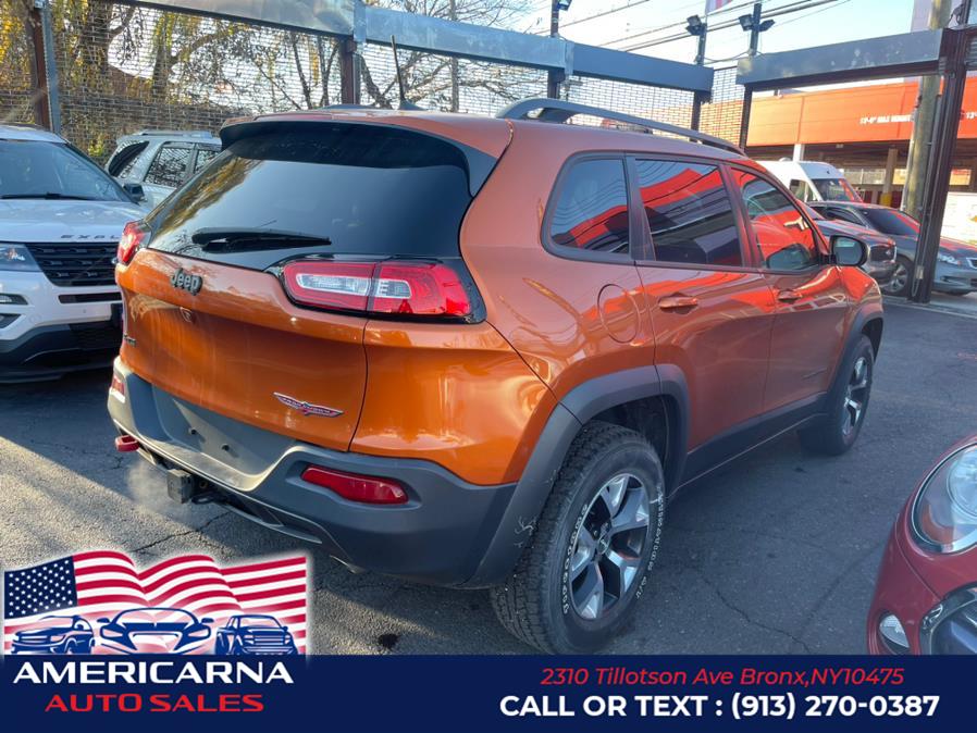 2015 Jeep Cherokee 4WD 4dr Trailhawk, available for sale in Bronx, New York | Americarna Auto Sales LLC. Bronx, New York 2015 Jeep Cherokee 4WD 4dr Trailhawk, available for sale in Bronx, New York | Americarna Auto Sales LLC. Bronx, New York