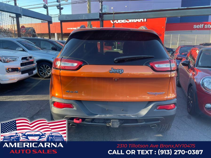 2015 Jeep Cherokee 4WD 4dr Trailhawk, available for sale in Bronx, New York | Americarna Auto Sales LLC. Bronx, New York 2015 Jeep Cherokee 4WD 4dr Trailhawk, available for sale in Bronx, New York | Americarna Auto Sales LLC. Bronx, New York