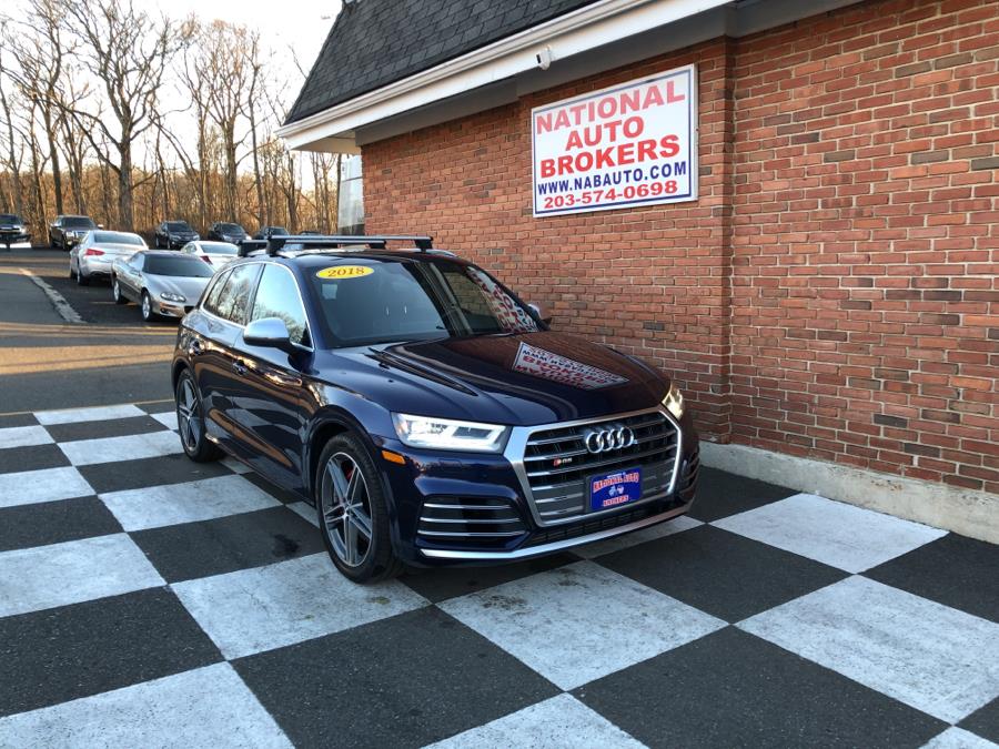 2018 Audi SQ5 3.0 TFSI Premium Plus, available for sale in Waterbury, Connecticut | National Auto Brokers, Inc.. Waterbury, Connecticut 2018 Audi SQ5 3.0 TFSI Premium Plus, available for sale in Waterbury, Connecticut | National Auto Brokers, Inc.. Waterbury, Connecticut