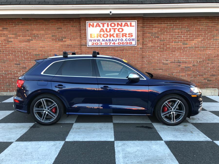 2018 Audi SQ5 3.0 TFSI Premium Plus, available for sale in Waterbury, Connecticut | National Auto Brokers, Inc.. Waterbury, Connecticut 2018 Audi SQ5 3.0 TFSI Premium Plus, available for sale in Waterbury, Connecticut | National Auto Brokers, Inc.. Waterbury, Connecticut