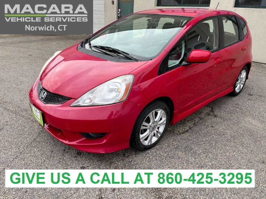 2010 Honda Fit 5dr HB Man Sport, available for sale in Norwich, Connecticut | MACARA Vehicle Services, Inc. Norwich, Connecticut
