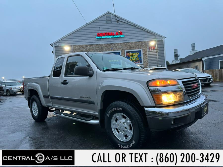 2005 GMC Canyon Ext Cab 125.9" WB 4WD SLE Z71, available for sale in East Windsor, Connecticut | Central A/S LLC. East Windsor, Connecticut 2005 GMC Canyon Ext Cab 125.9" WB 4WD SLE Z71, available for sale in East Windsor, Connecticut | Central A/S LLC. East Windsor, Connecticut