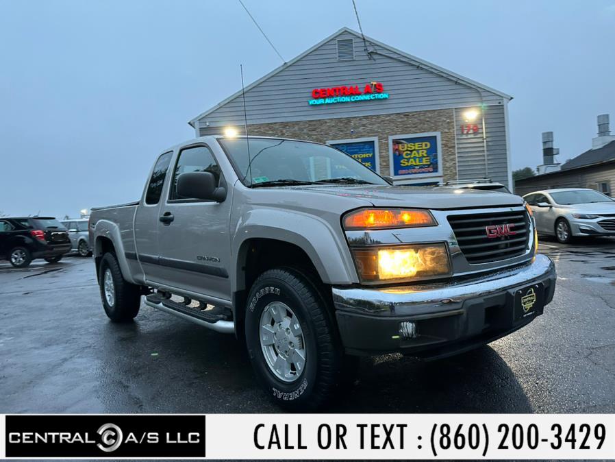 2005 GMC Canyon Ext Cab 125.9" WB 4WD SLE Z71, available for sale in East Windsor, Connecticut | Central A/S LLC. East Windsor, Connecticut 2005 GMC Canyon Ext Cab 125.9" WB 4WD SLE Z71, available for sale in East Windsor, Connecticut | Central A/S LLC. East Windsor, Connecticut